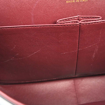 Chanel 2012 Black Lambskin Jumbo Classic Double Flap Shoulder Bag