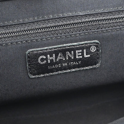 Chanel 2005-2006 Gray Tweed Check Handbag