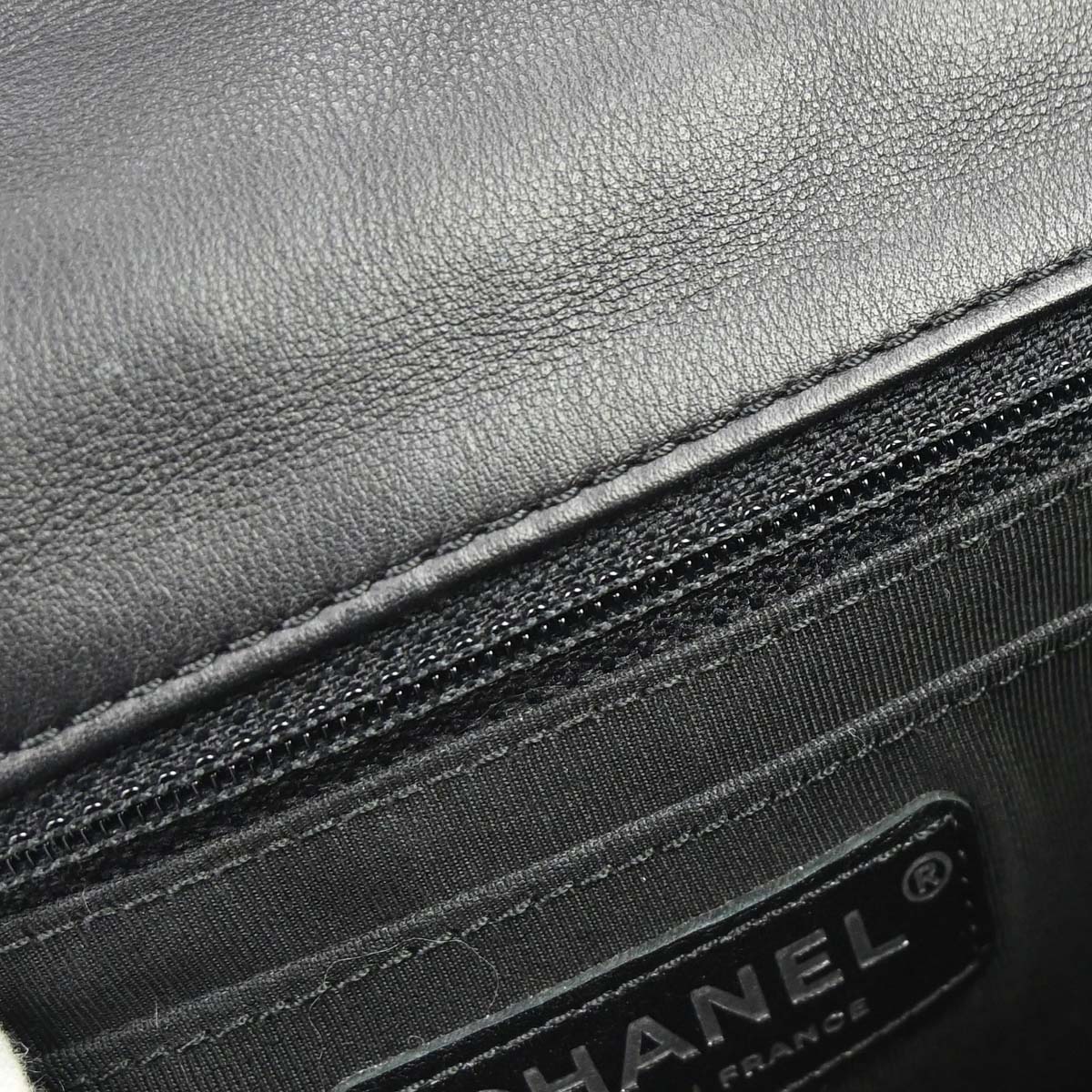 Chanel 2019 Black Calfskin Lurex Elementary Chic Flap Shoulder Bag