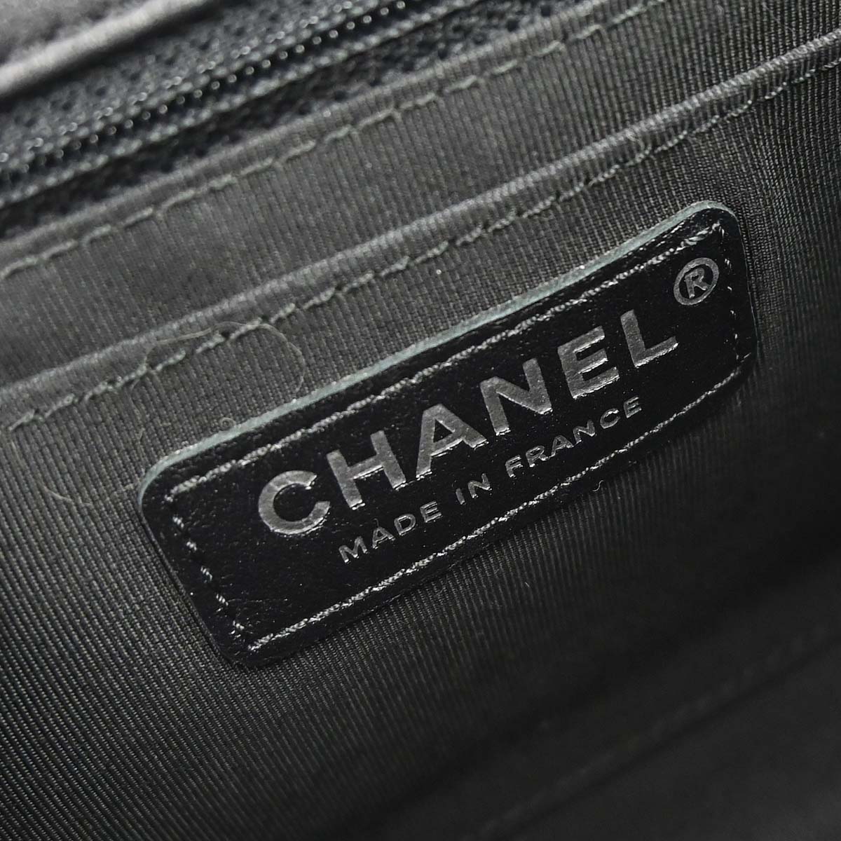 Chanel 2019 Black Calfskin Lurex Elementary Chic Flap Shoulder Bag