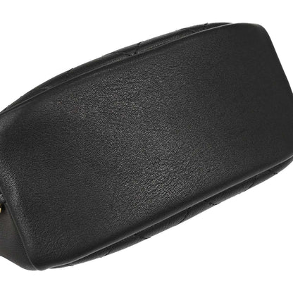 Chanel Black Goatskin Casual Trip Camera Case Shoulder Bag