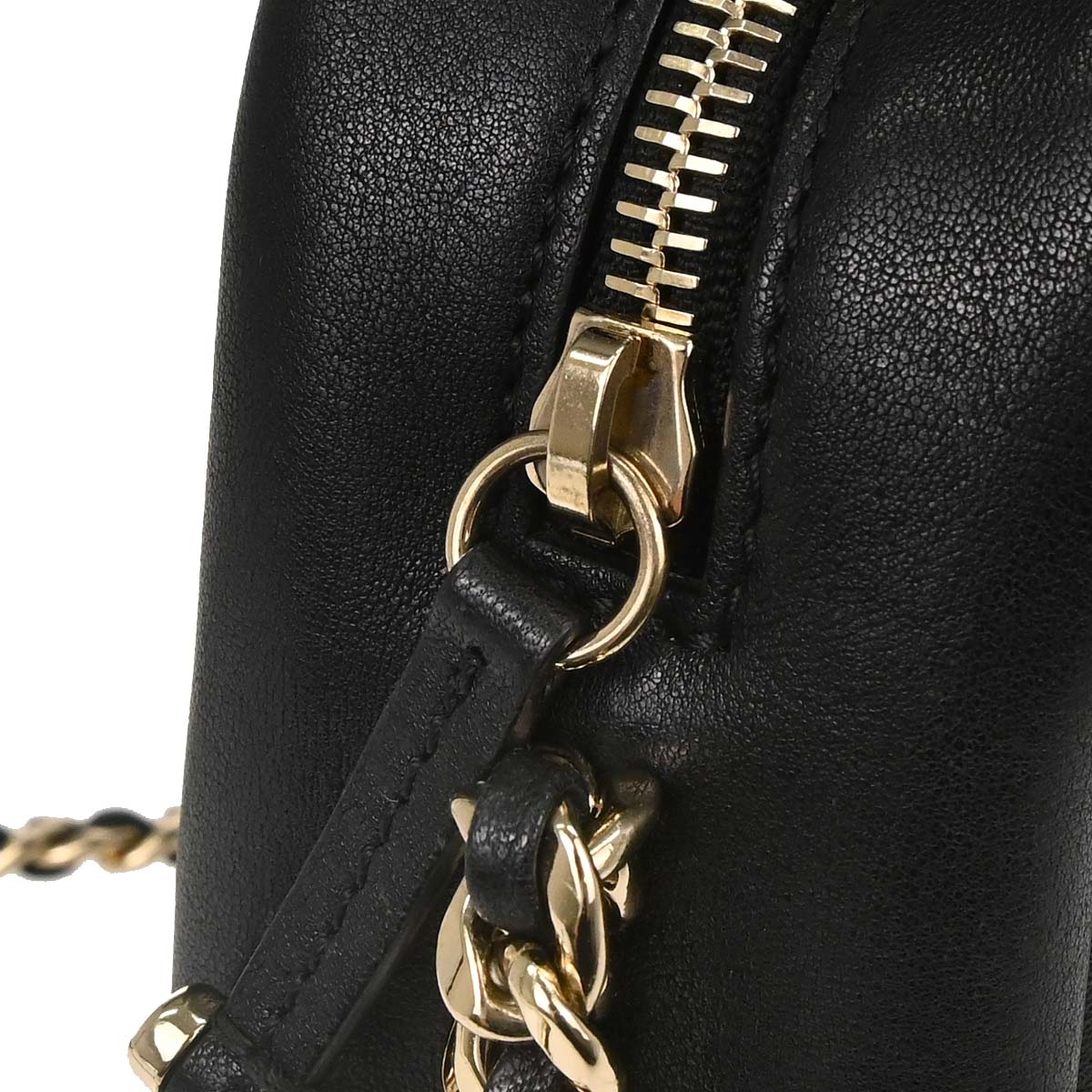 Chanel Black Goatskin Casual Trip Camera Case Shoulder Bag