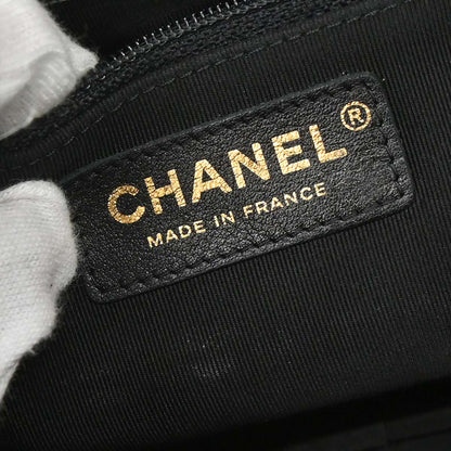 Chanel 2019 Black Calfskin Daily Chevron Camera Bag