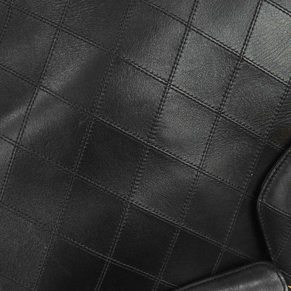 Chanel 1991-1994 Black Lambskin Bicolore Supermodel Shoulder Bag