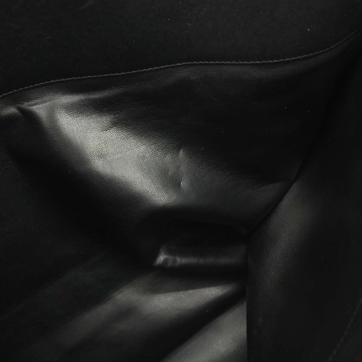 Chanel 1991-1994 Black Lambskin Bicolore Supermodel Shoulder Bag