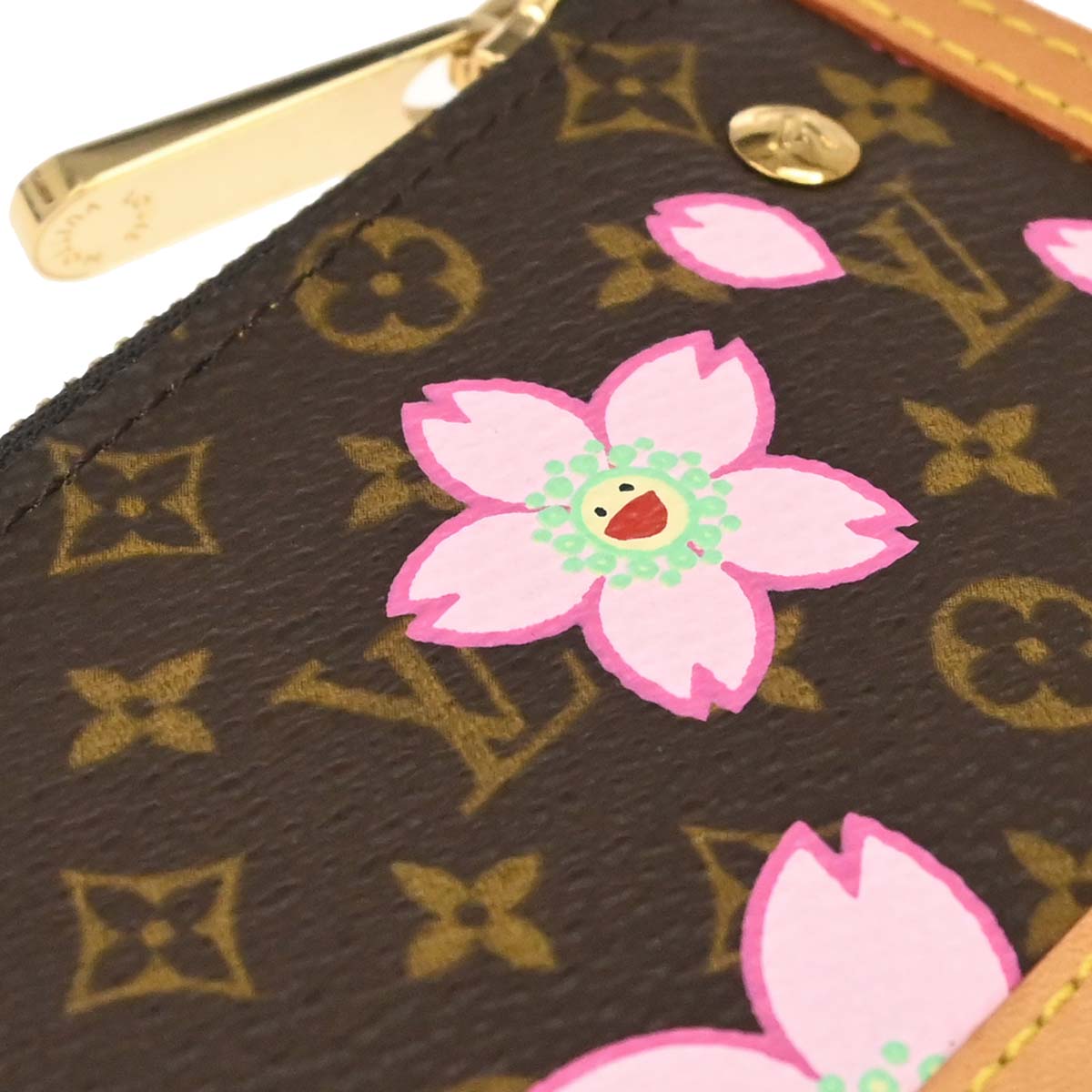 Louis Vuitton Cherry Blossom Pochette Cles Coin Wallet M92015
