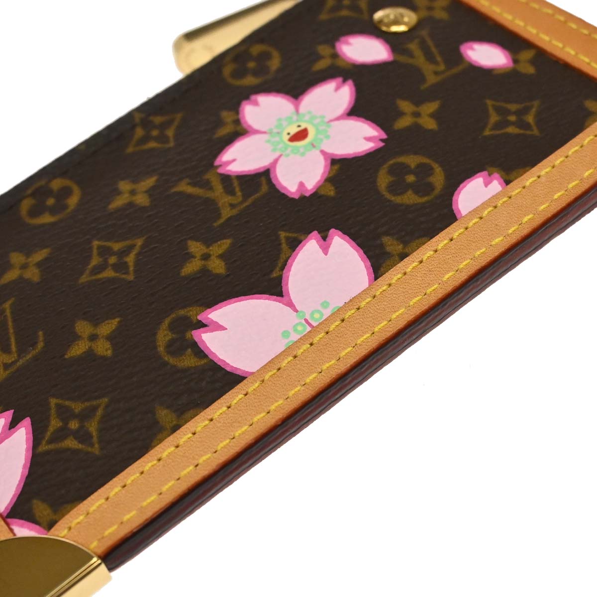 Louis Vuitton Cherry Blossom Pochette Cles Coin Wallet M92015