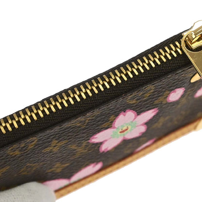 Louis Vuitton Cherry Blossom Pochette Cles Coin Wallet M92015