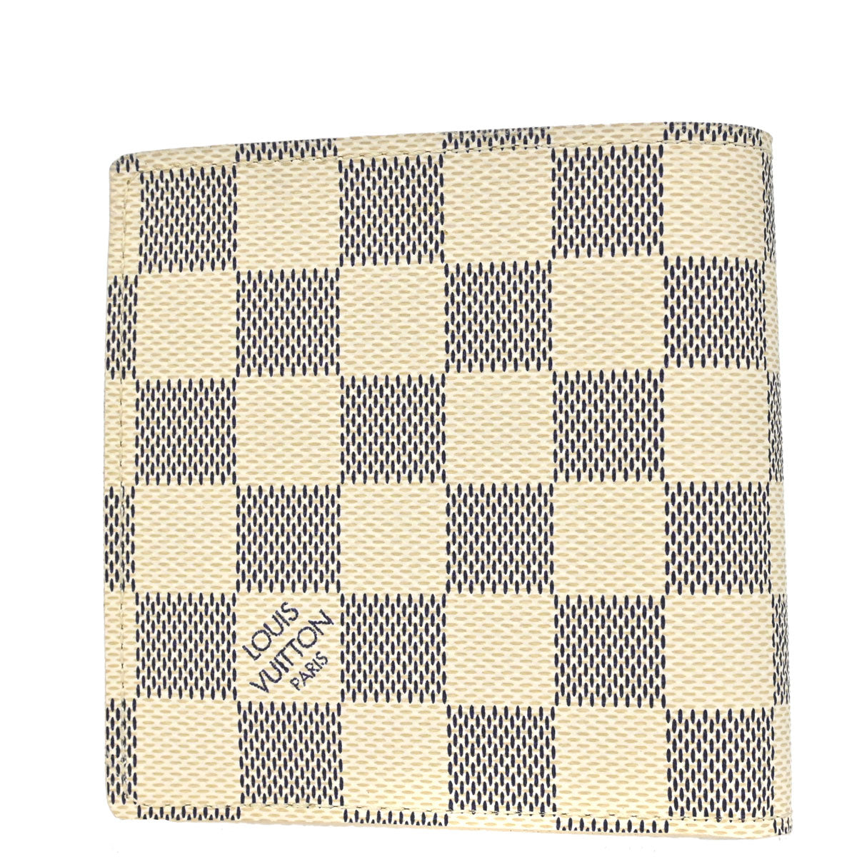 Louis Vuitton 2007 Damier Azur Portefeuille Marco Wallet Purse N60018