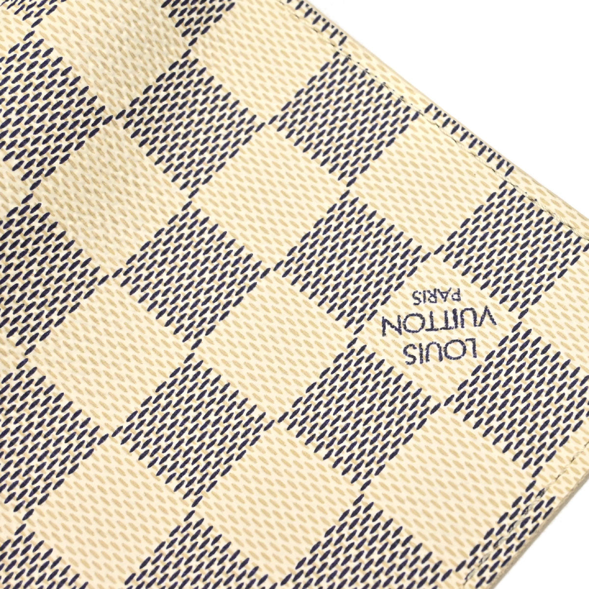 Louis Vuitton 2007 Damier Azur Portefeuille Marco Wallet Purse N60018
