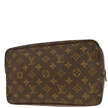 Louis Vuitton Monogram Trousse Toilette 28 Cosmetic Pouch M47522