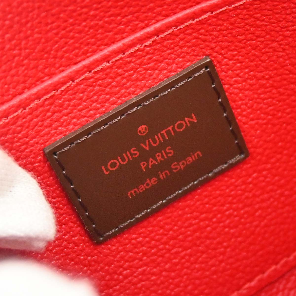 Louis Vuitton Damier Pochette Cosmetic Pouch N47516