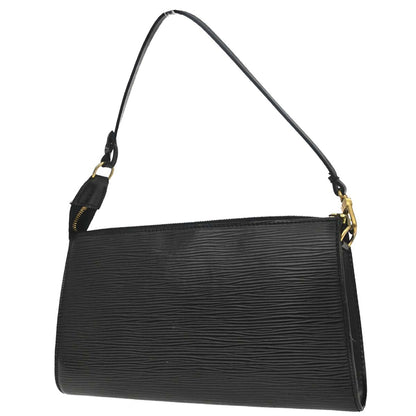 Louis Vuitton Black Epi Pochette Accessoires 24 Handbag M52952