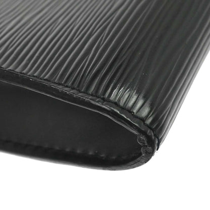 Louis Vuitton Black Epi Pochette Accessoires 24 Handbag M52952