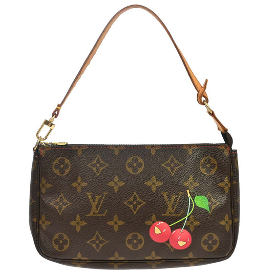 Louis Vuitton Monogram Cherry Pochette Accessoires Handbag M95008