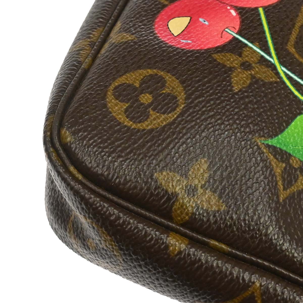 Louis Vuitton Monogram Cherry Pochette Accessoires Handbag M95008