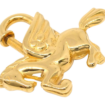 Hermes 1993 Le Cheval Pegasus Cadena Gold Small Good