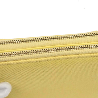 Chanel 2019 Yellow Denim Coco Wallet on Chain WOC Shoulder Bag