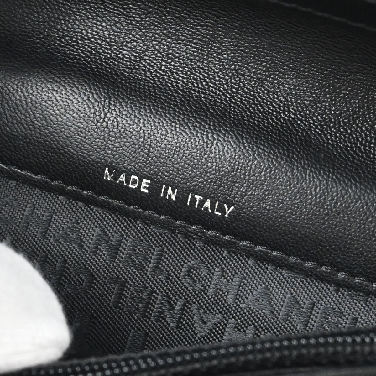 Chanel 2005-2006 Black Lambskin Icon Long Bifold Wallet