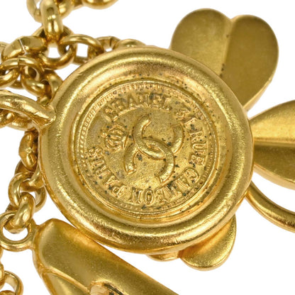 Chanel Chain Necklace Icon Gold 96P