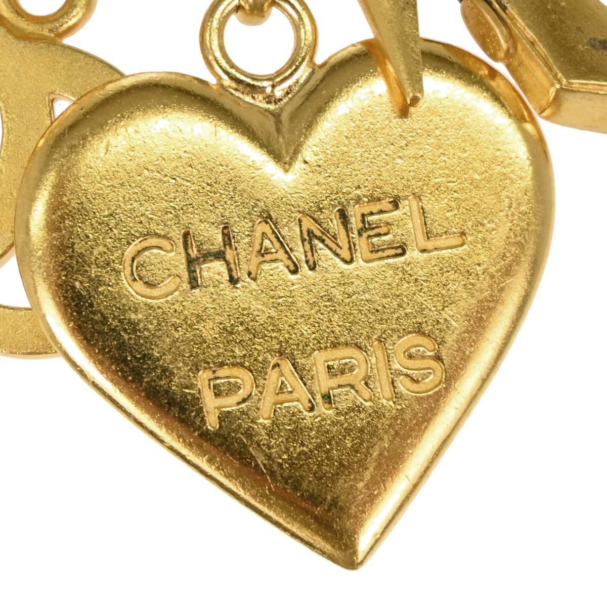 Chanel Chain Necklace Icon Gold 96P