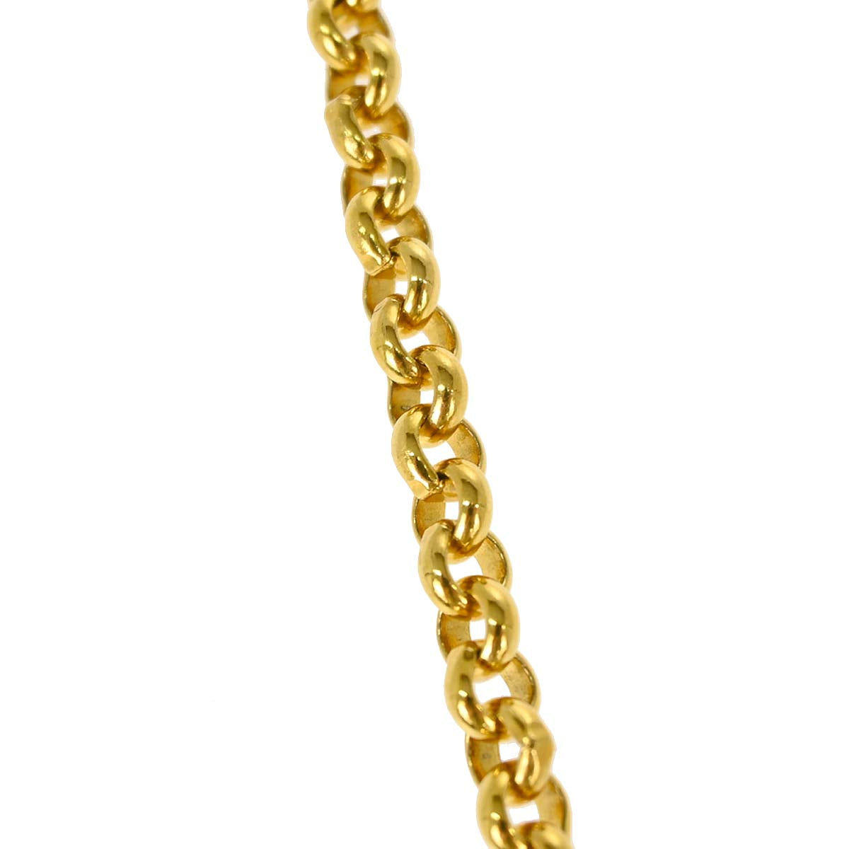 Chanel Chain Necklace Icon Gold 96P