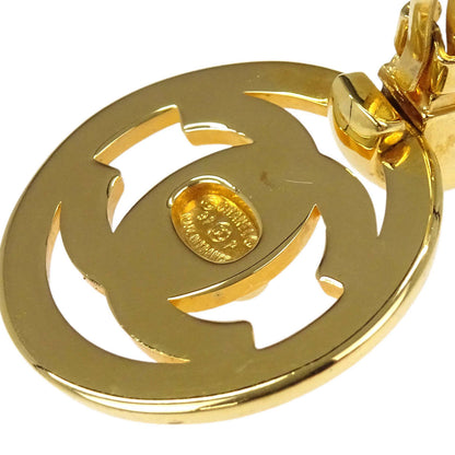 Chanel Dangle Turnlock Clip-On Earrings Gold 97P
