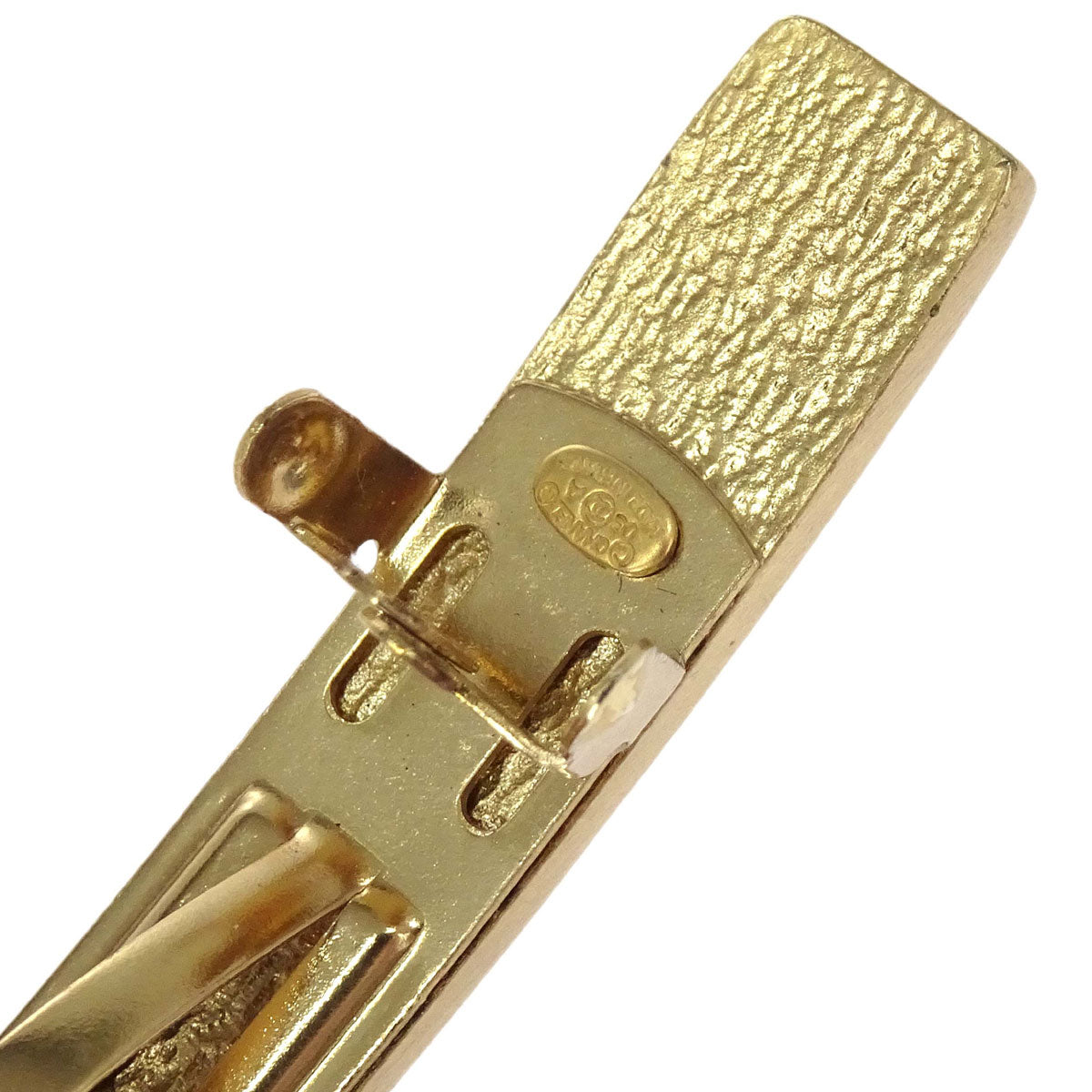 Chanel Barrette Hair Accessories Gold CC Star 03A