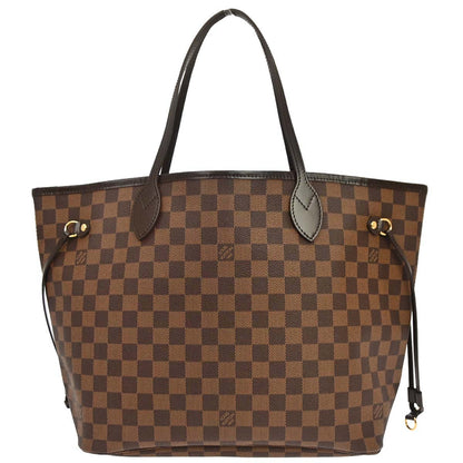 Louis Vuitton 2013 Damier Neverfull MM Tote Handbag N51105