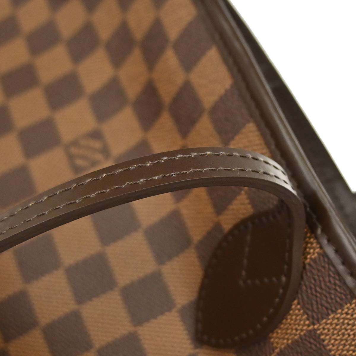 Louis Vuitton 2013 Damier Neverfull MM Tote Handbag N51105