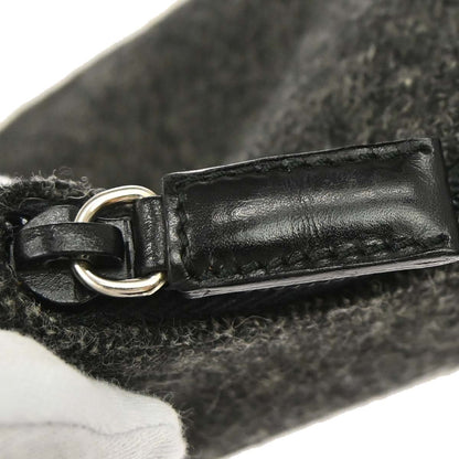 Prada Sports Gray Wool Handbag