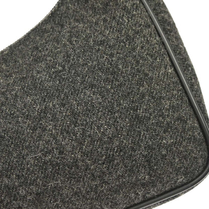 Prada Sports Gray Wool Handbag