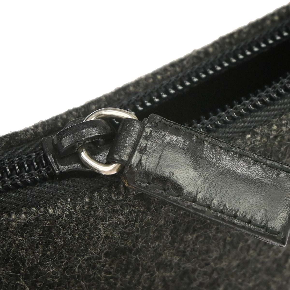 Prada Sports Gray Wool Handbag