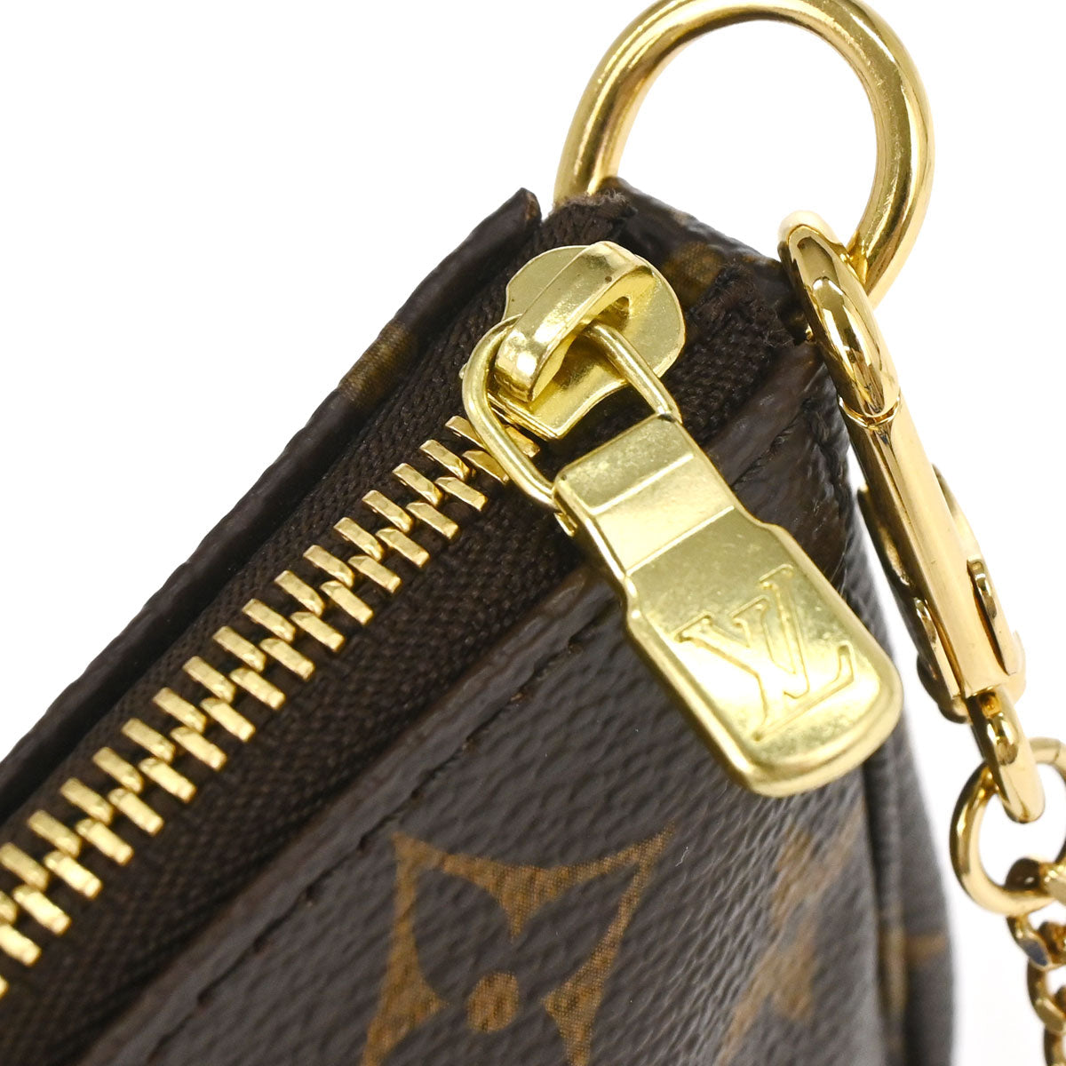 Louis Vuitton 2011 Monogram Mini Pochette Accessoires Handbag M58009