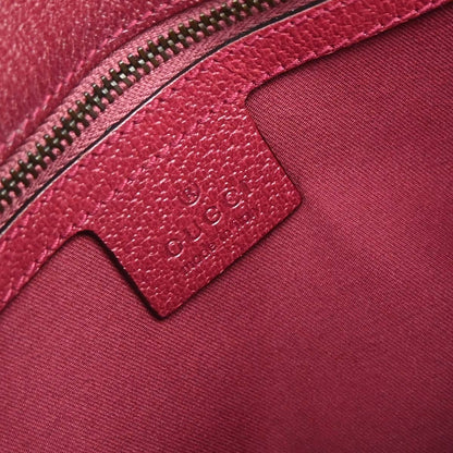 Gucci Pink GG Canvas Horsebit Handbag