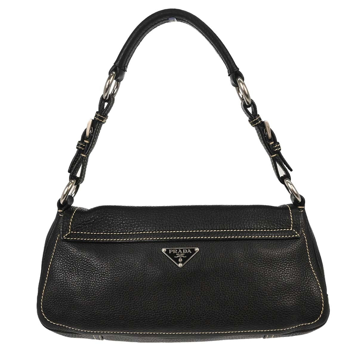 Prada Black Calfskin Handbag