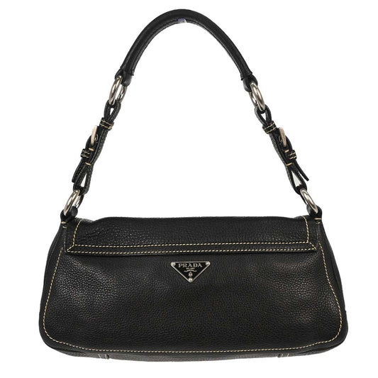 Prada Black Calfskin Handbag