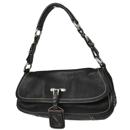 Prada Black Calfskin Handbag