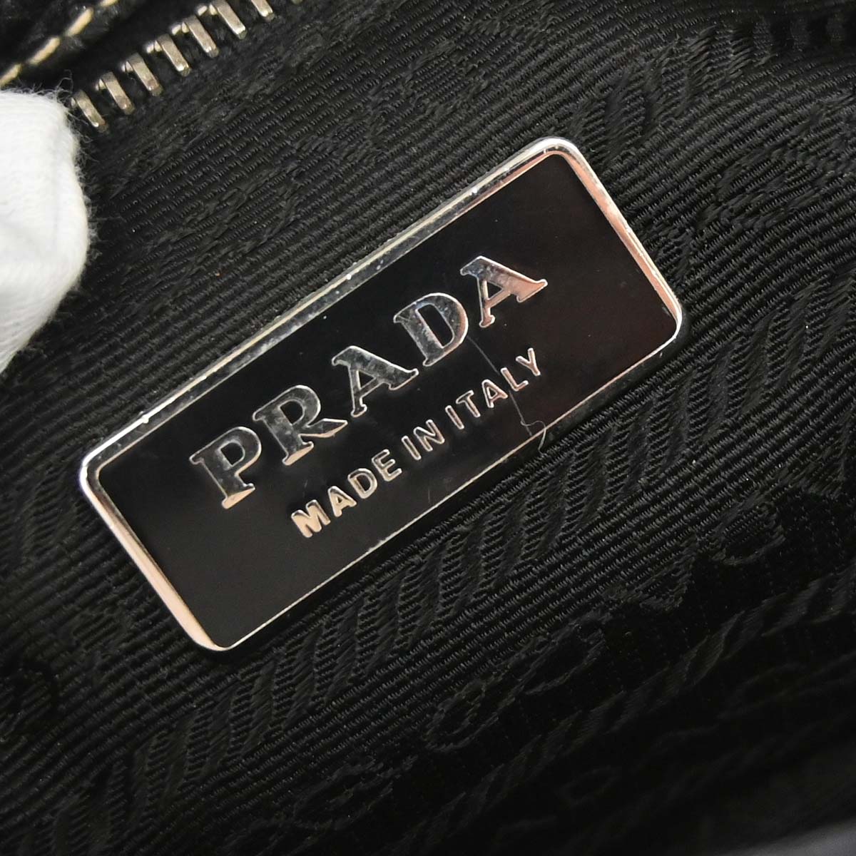 Prada Black Calfskin Handbag