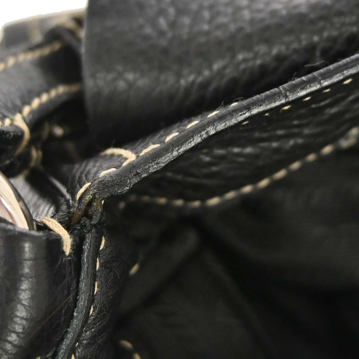 Prada Black Calfskin Handbag