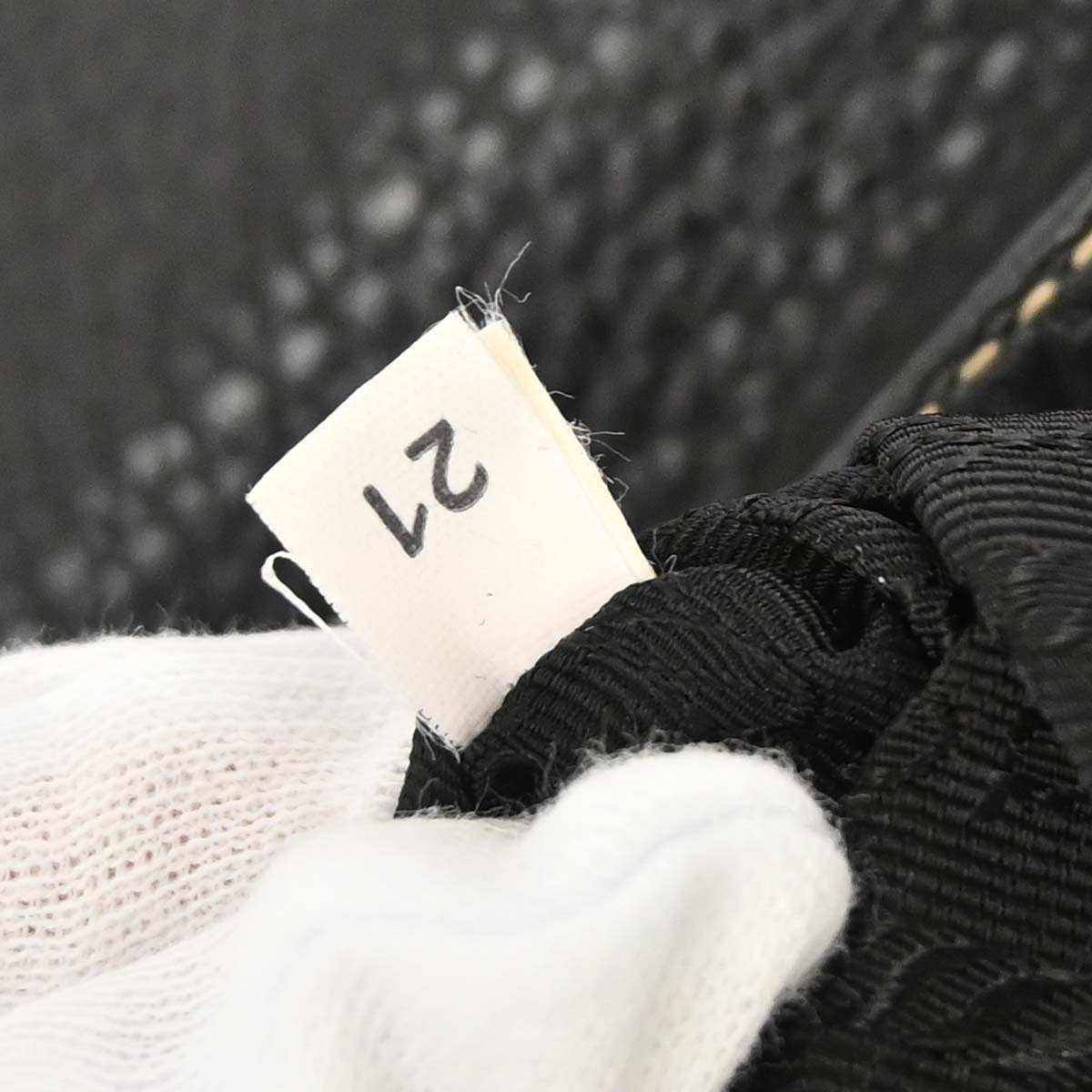 Prada Black Calfskin Handbag