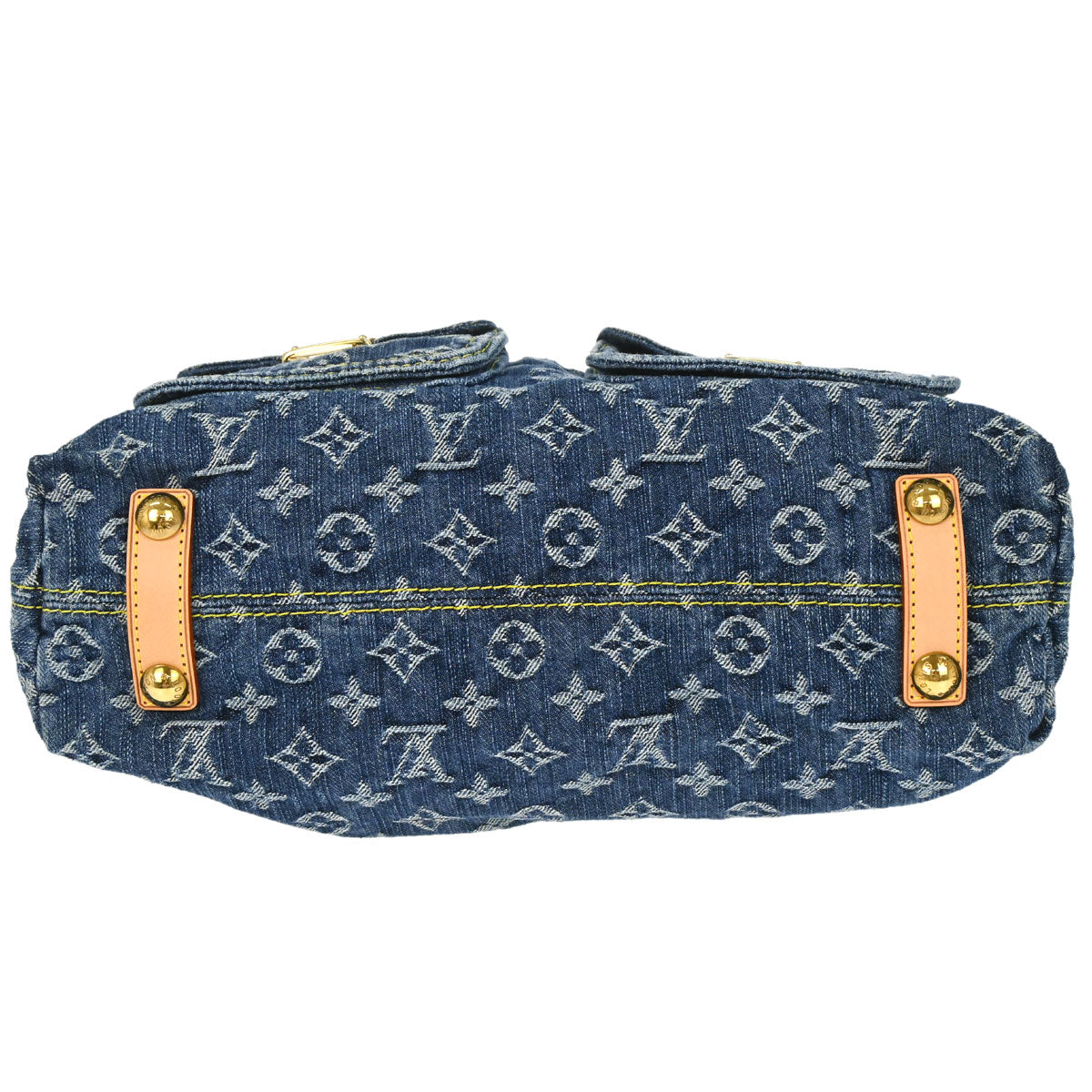 Louis Vuitton 2006 Monogram Denim Baggy GM 2way Shoulder Bag M95048
