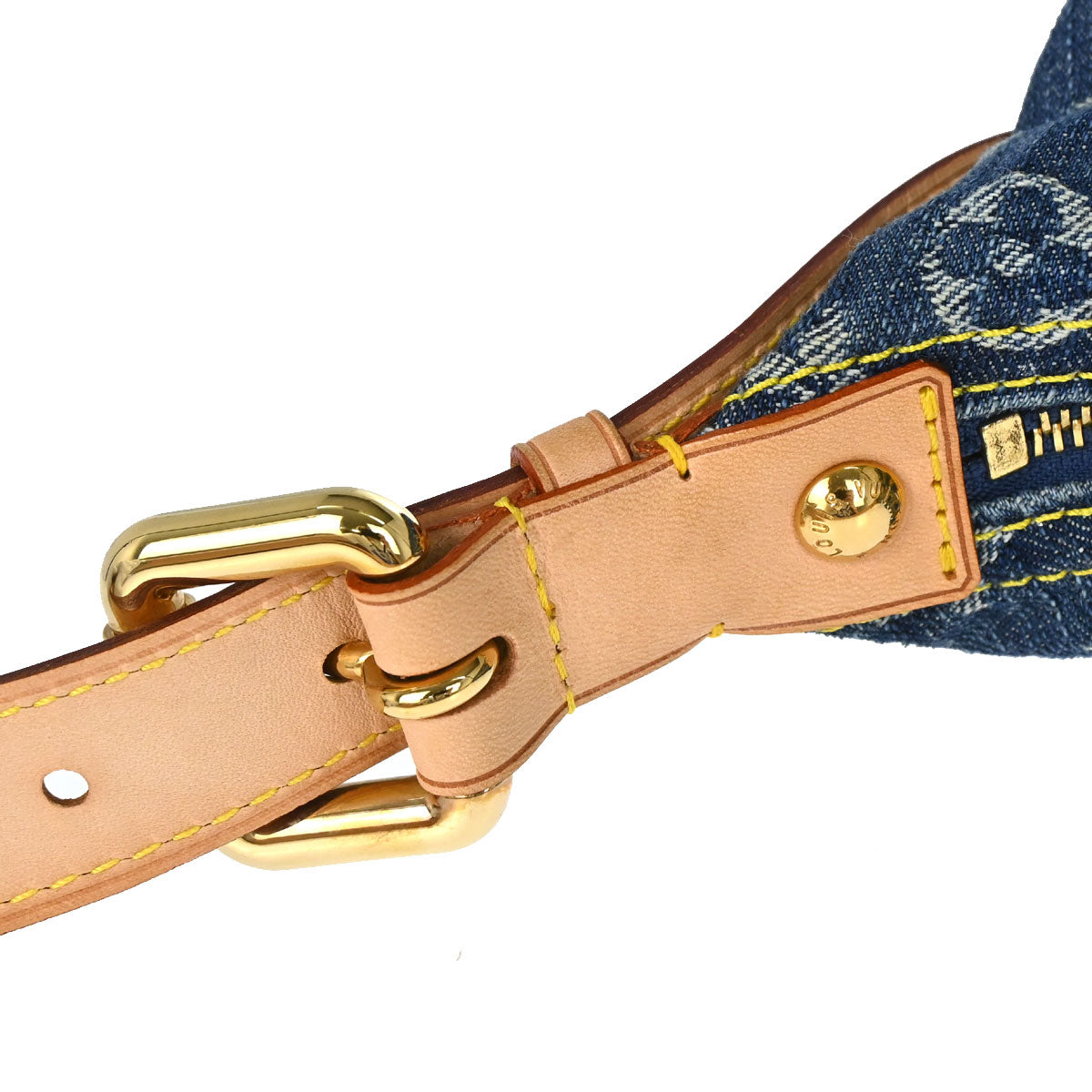 Louis Vuitton 2006 Monogram Denim Baggy GM 2way Shoulder Bag M95048