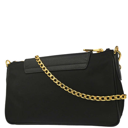 Prada Black Nylon Shoulder Bag