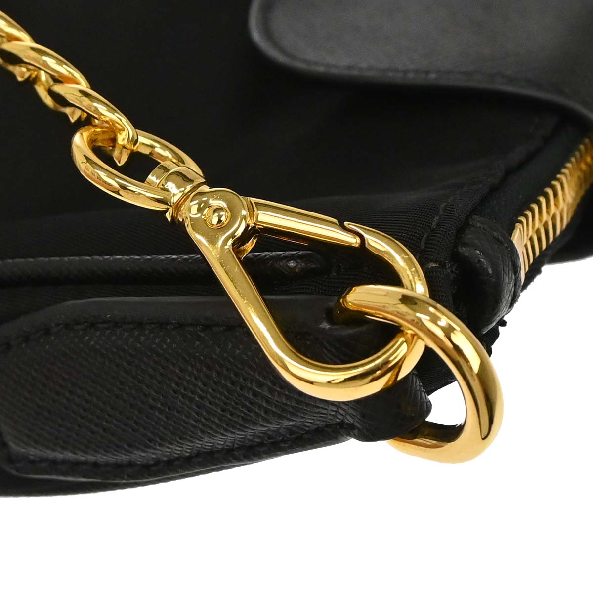 Prada Black Nylon Shoulder Bag