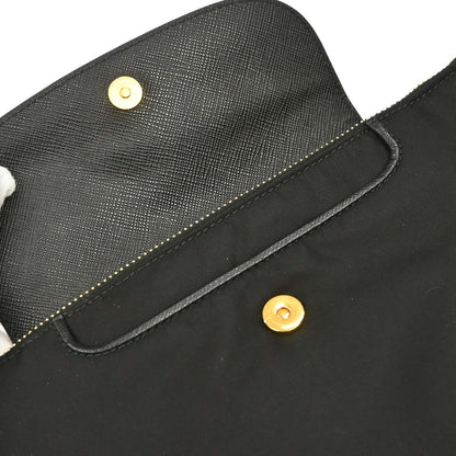 Prada Black Nylon Shoulder Bag