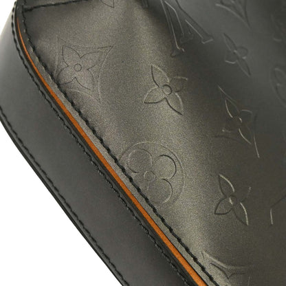 Louis Vuitton Black Monogram Mat Fowler Handbag M55142