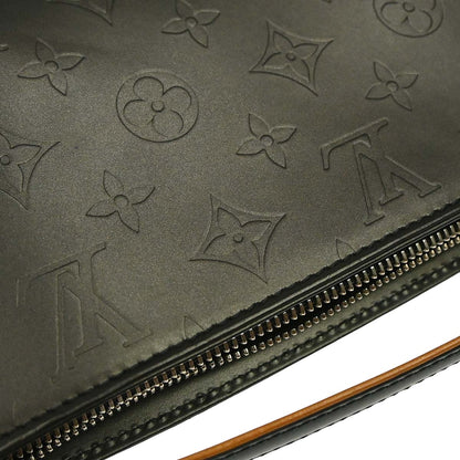 Louis Vuitton Black Monogram Mat Fowler Handbag M55142