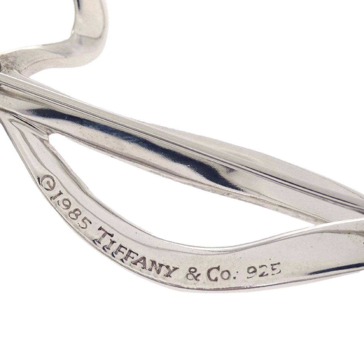 Tiffany & Co. Silver Bow Brooch Pin SV925