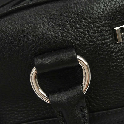 Prada Black Leather 2way Shoulder Handbag